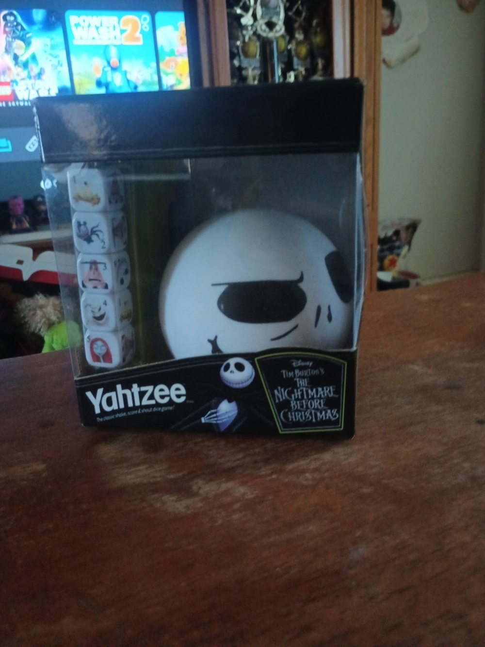 The Nightmare Before Christmas Yahtzee Game - Jack Skellington